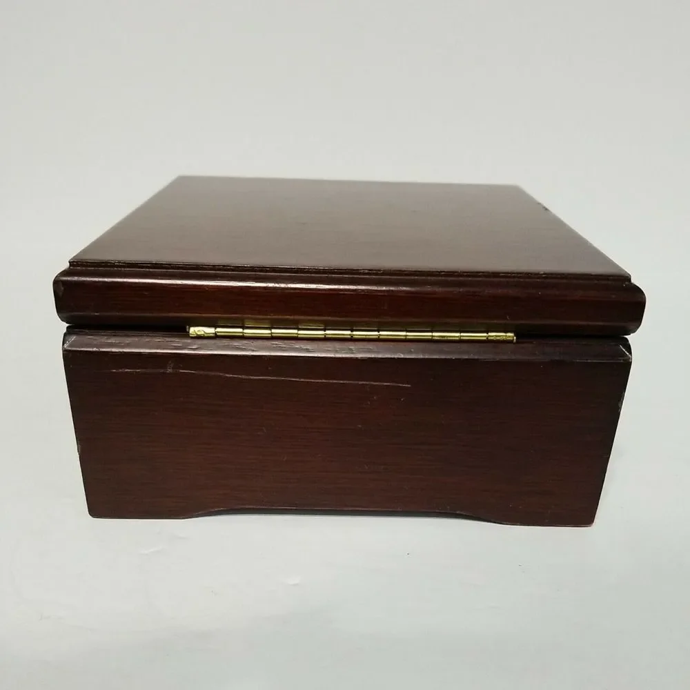 John Poole - England -‎ Desk Clock  Wooden Box Tested